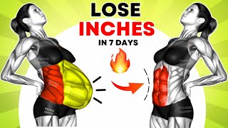 🔥BURN HANGING BELLY FAT in 1 week ➜ 30-Min Abs Workout To LOSE WAIST Inches (WEIGHT LOSS STANDING)