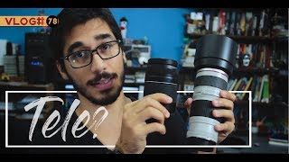 O QUÊ É UMA TELEOBJETIVA? EXPLICANDO TUDO! - VLOG# 78