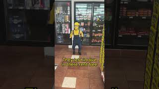 Minion Inside Convinience Store c:m