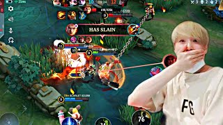 EVEN AT CRISIS FRANCO STILL HOOK AT LOW HP🔥 - FRANCO FULL RANK GAMEPLAY! - MOBILE LEGENDS BANG BANG