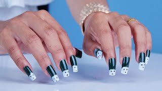 Easy Art Designs for Beginners | Learn How To Design Nail With OunNuth SN #1