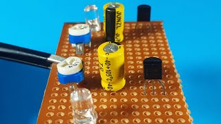 Speed Control LED Flasher 😱😱 Using BC 548 | DIY Circuit Projects for Beginners @MMtechno88