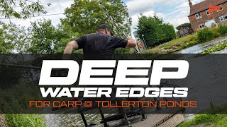 Deep Water Margin Fishing for Carp at Tollerton Ponds with Adam Richards