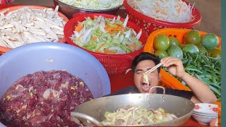 ASMR FOOD AII KINDS OF VEGETABLES MUKBANG EATING SHOW