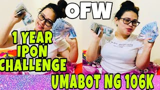 OFW Ipon Challenge 2020 | Umabot ng 106k Pesos | Jan and Mer