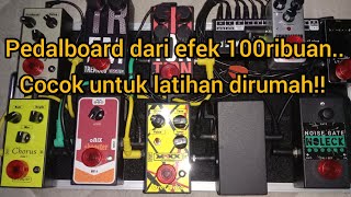 Pedalboard bajet pelajar.. 🤣 ( test sound )