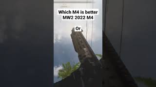 MW2 2022 M4 vs OG MW2 M4 which is better?