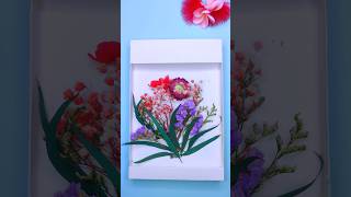 DIY/cute gift idea/Origami flower card gift ideas #shorts