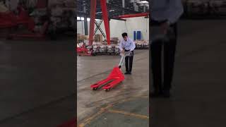 Hydraulic hand pallet truck, Heli pallet truck