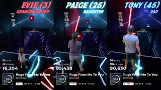 Beat Saber - 3 Family Generations