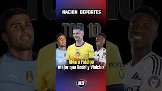 Fidalgo por encima de Rodri y Vinicius⚽️