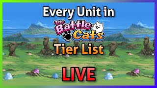 All Units in The Battle Cats Tier List!