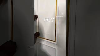 diy panel ideas / diy home decoration tips / diy wall stickers mirror #diy #diyhomedecor #short