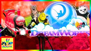 Новый ПОЕЗД ПАУК Чу Чу ЧАРЛЬЗ напал на DreamWorks Universal Studios 😲