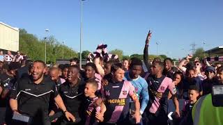 Dulwich Hamlet Trophy Lift On The Pitch | Play Off Final | 7/05/18 |