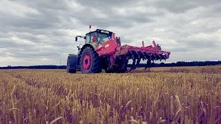 ★ Głęboszowanie ścieżek technologicznych po jęczmieniu 2017★  -Fendt 936 & Maschio