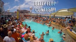 BELLY FLOP CONTEST!!