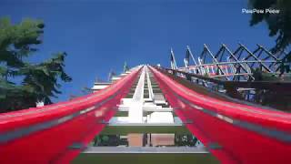 Planet Coaster: Red Iron Roller Coaster