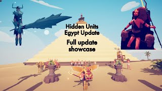 *MOD* Totally Accurate Battle Simulator Hidden Units Egypt faction update showcase.