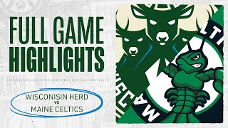 Wisconsin Herd vs Maine Celtics | Full Series Highlights | March 1 & 2, 2024