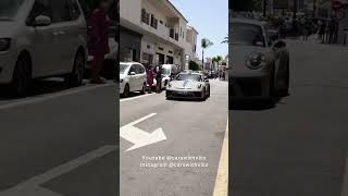 SUPERCARS Porsche GT3 Puerto Banus Marbella Spain