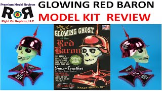 Glowing Ghost of the Red Baron Atlantis M6742-Model Kit Build & Review