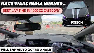 Race Wars India Winner ..Full Lap Video..i20 N-Line Stage 2 Tuned🔥🔥