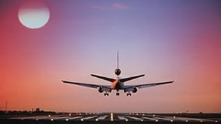 Night Takeoff Airbus A330-300 - Chicago O'Hare (Short Version)