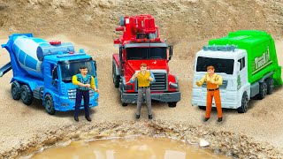 Mega RC Trucks RC Heavy Haulage Transport RC Volvo Lesu BL71 RC Wheel Loader Dozer |Enjo mini farm