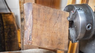 Wood Turning - Creating a Stunning Walnut wood Plate