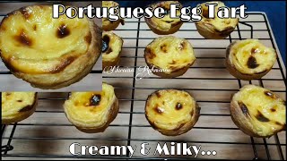 PORTUGUESE EGG TART | MUDAH PRAKTIS DAN CEPAT