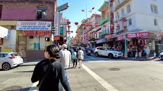 Walking Tour Chinatown San Francisco - First Chinatown In The USA | Little Italy To Dragon Gate