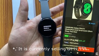 SAMSUNG Galaxy Watch4  Smartwatch | Best Android Smartwatch to get right now at just 14,990 |