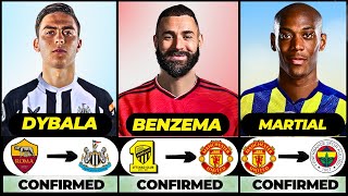 🚨ALL CONFIRMED TRANSFERS & RUMOURS FOR JANUARY TRANSFER WINDOW 🔥 ft. Benzema, Henderson, Dybala