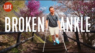 I broke my leg at Japan's most iconic location 😳 Life in Japan EP 261