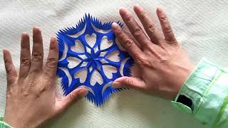 Just a few steps to make beautiful window decorations：paper cutting for window decoration