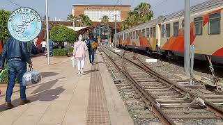 Morocco Marrakech train station, محطة مراكش