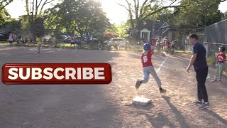 BASEBALL GRAND SLAM HOME RUN Bases Loaded 4 RBIs #grandslam #baseball #homerun #sports #viral #fun