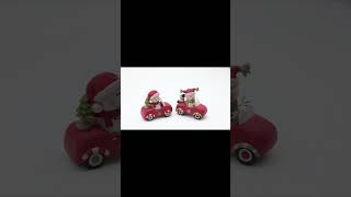 Resin Christmas Truck Christmas Ornament Decoration Factory Wholesale