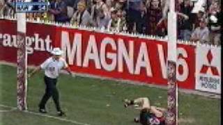 2001 Prelim Smokin Joe Misiti crucial goal from 50m