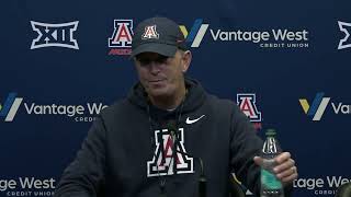 Arizona Football Press Conference - Head Coach Brent Brennan