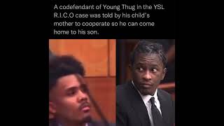 Young Thug co-defended I'm YSL Rico Case #youngthug #ysl #rico