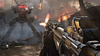 Crysis 3 Remastered _ ONLY HUMAN | Infiltrate and Shut Down Ceph Defense Battry Bravo |PC|60FPS|4K|