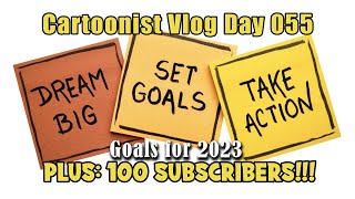 Cartoonist Vlog Ep.06 |  100+ SUBSCRIBERS!!