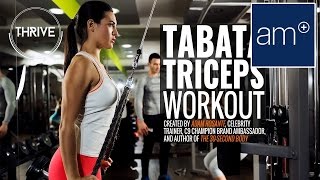 Tabata Triceps Workout | Thrive