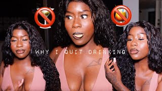 GRWM WHY I STOPPED DRINKING