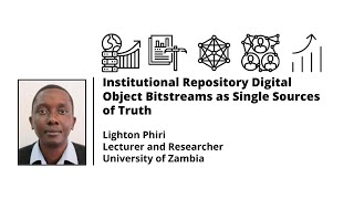 [Q&A Session] Institutional Repository Digital Object Bitstreams as Single Sources of Truth