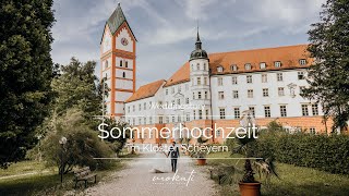 Weddingstory - Sommerhochzeit im Kloster Scheyern