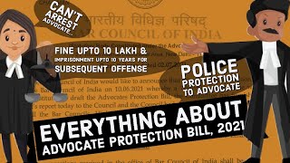 Advocate Protection Bill, 2021| Important Points  | Let's Learn Law Episode 4