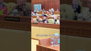 Rapat Kerja Perdana Menteri ATR/Kepala BPN Bersama Komisi II DPR RI